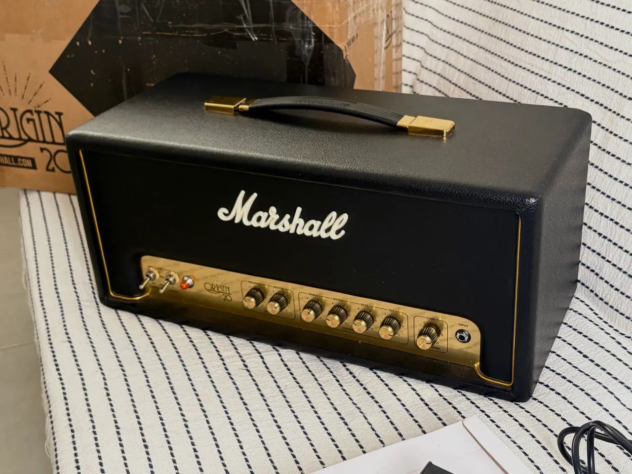 Marshall Origin 20h com footswitch  - Foto 2