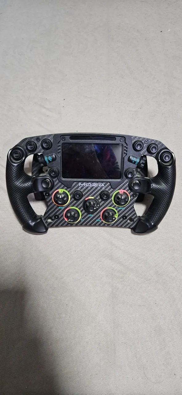Volante MOZA Racing com Cockit Suporte