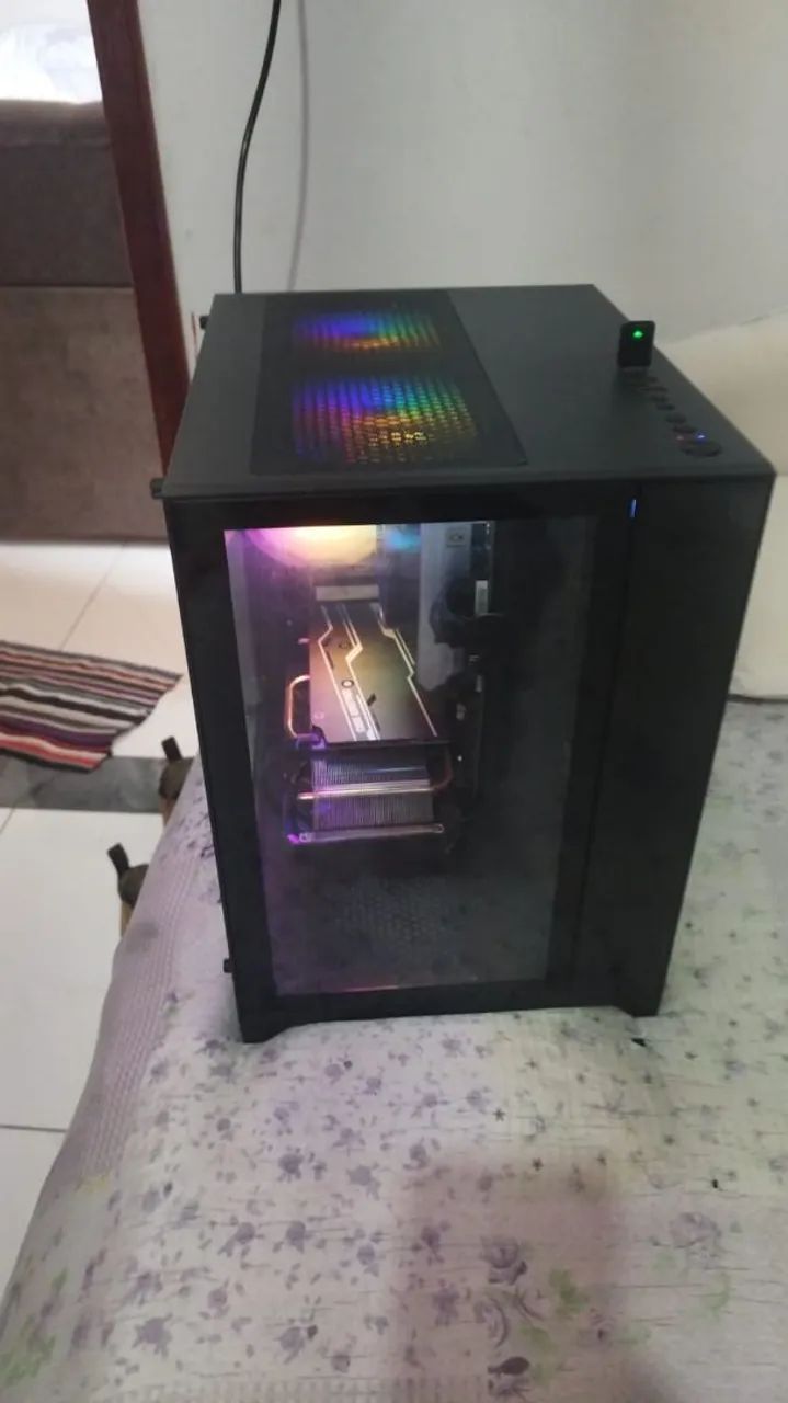 Pc gamer Ryzen 5500+ rx 7600 8gb - Foto 3