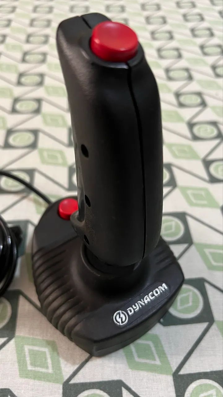 Joystick Dynacom para Atari 2600 Original DB9 Retrô Funcionando - Foto 2