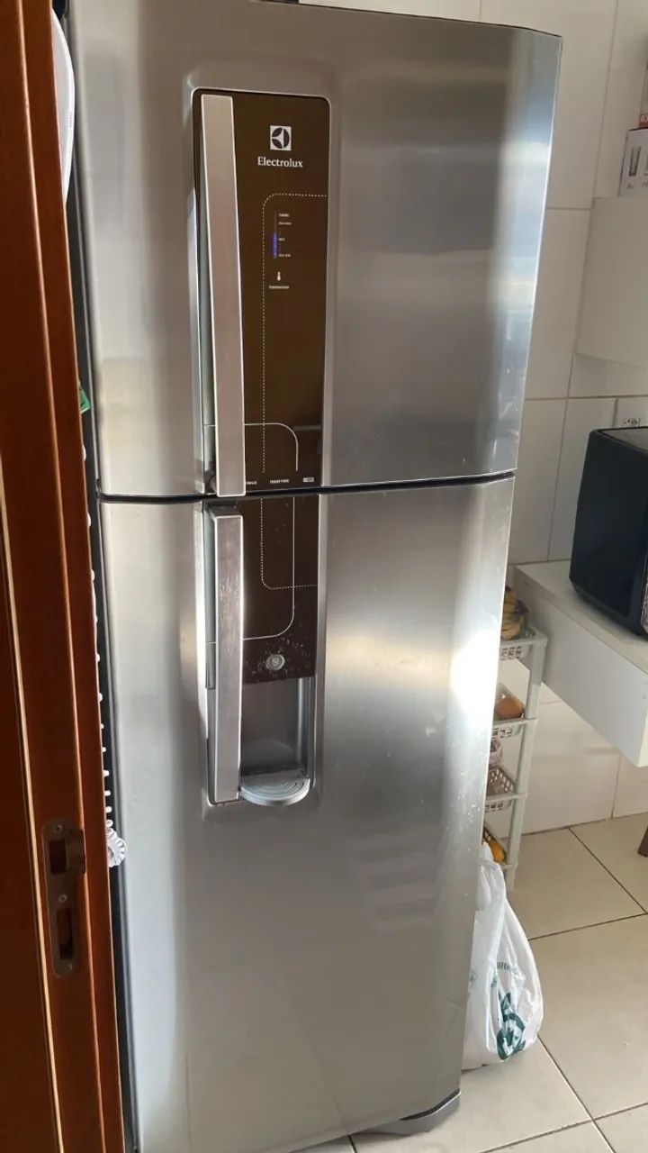 Geladeira Electrolux Inox