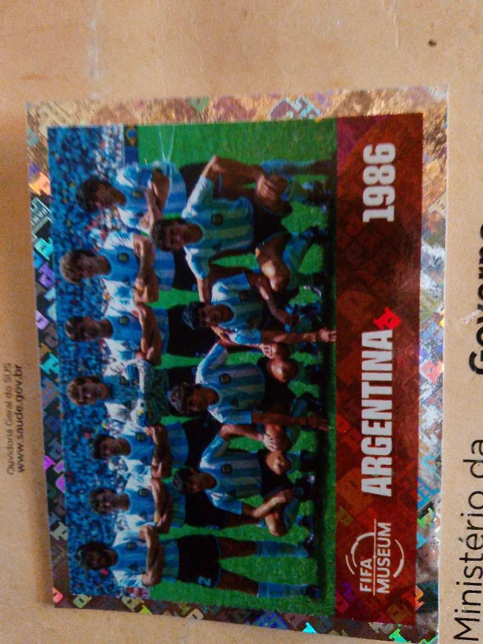 Figurinha da copa rara - Foto 2
