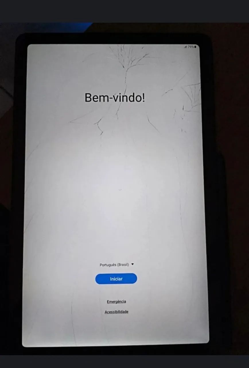 Tablet S6 lite tela trincada - Foto 4
