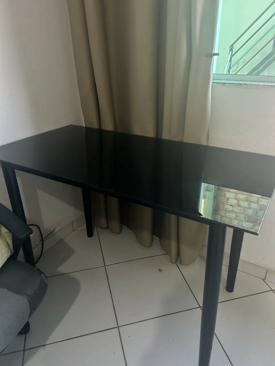 Vendo mesa vidro para computador  - Foto 3