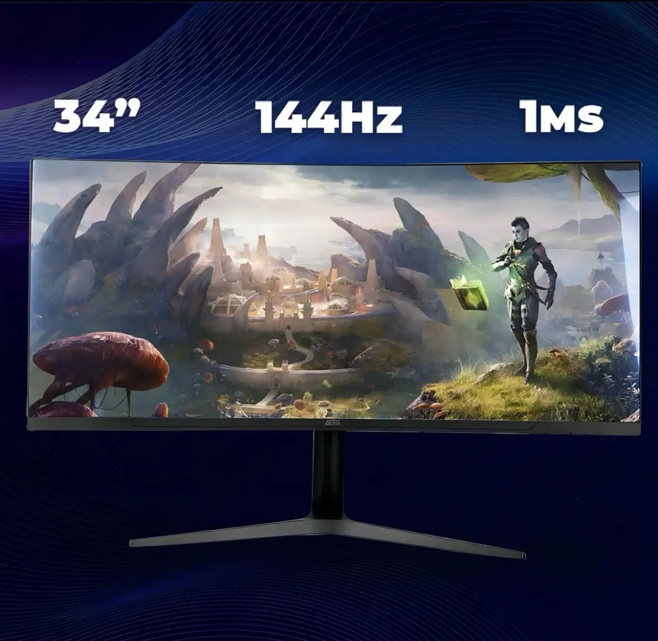 monitor ultrawide 34 "165hz" Aitek PRO 1ms