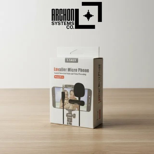 Microfone de Lapela Lavalier PS-01