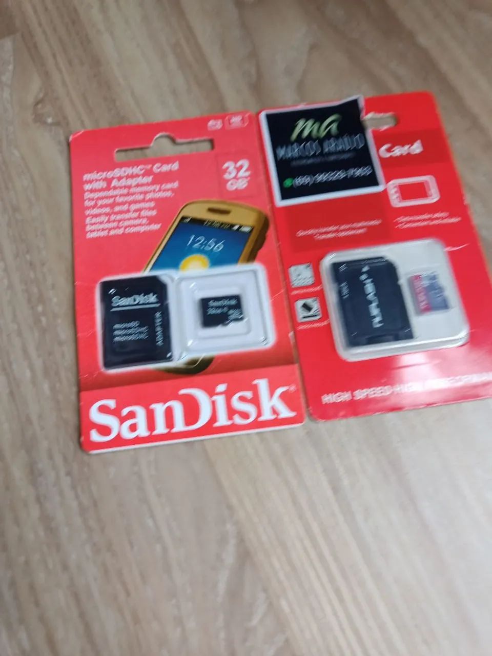 Cartão de memória e Pen-drive 