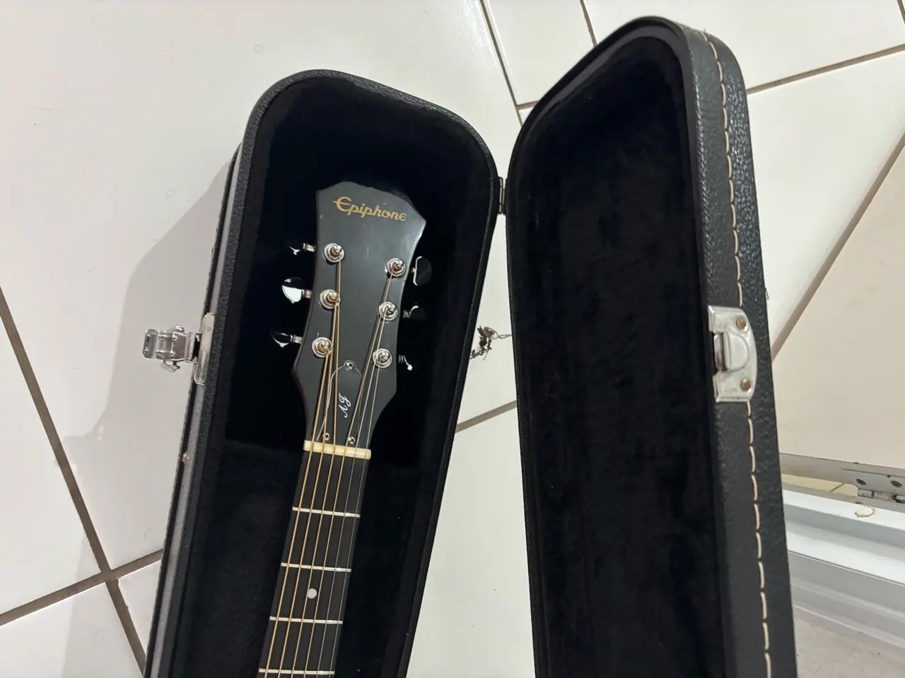 Violão epiphone AJ-210ce - Foto 4
