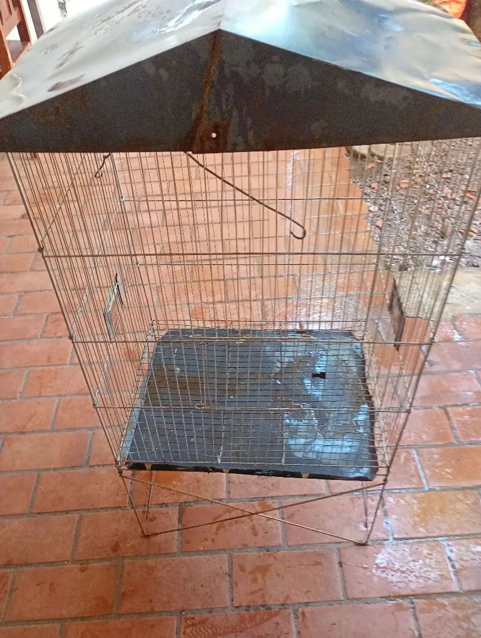 Gaiola para periquito e calopsita 