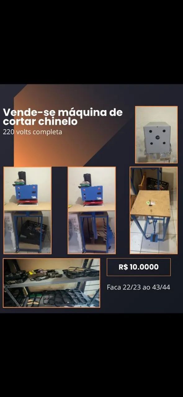 Máquina para fabricação de chinelos  - Foto 2