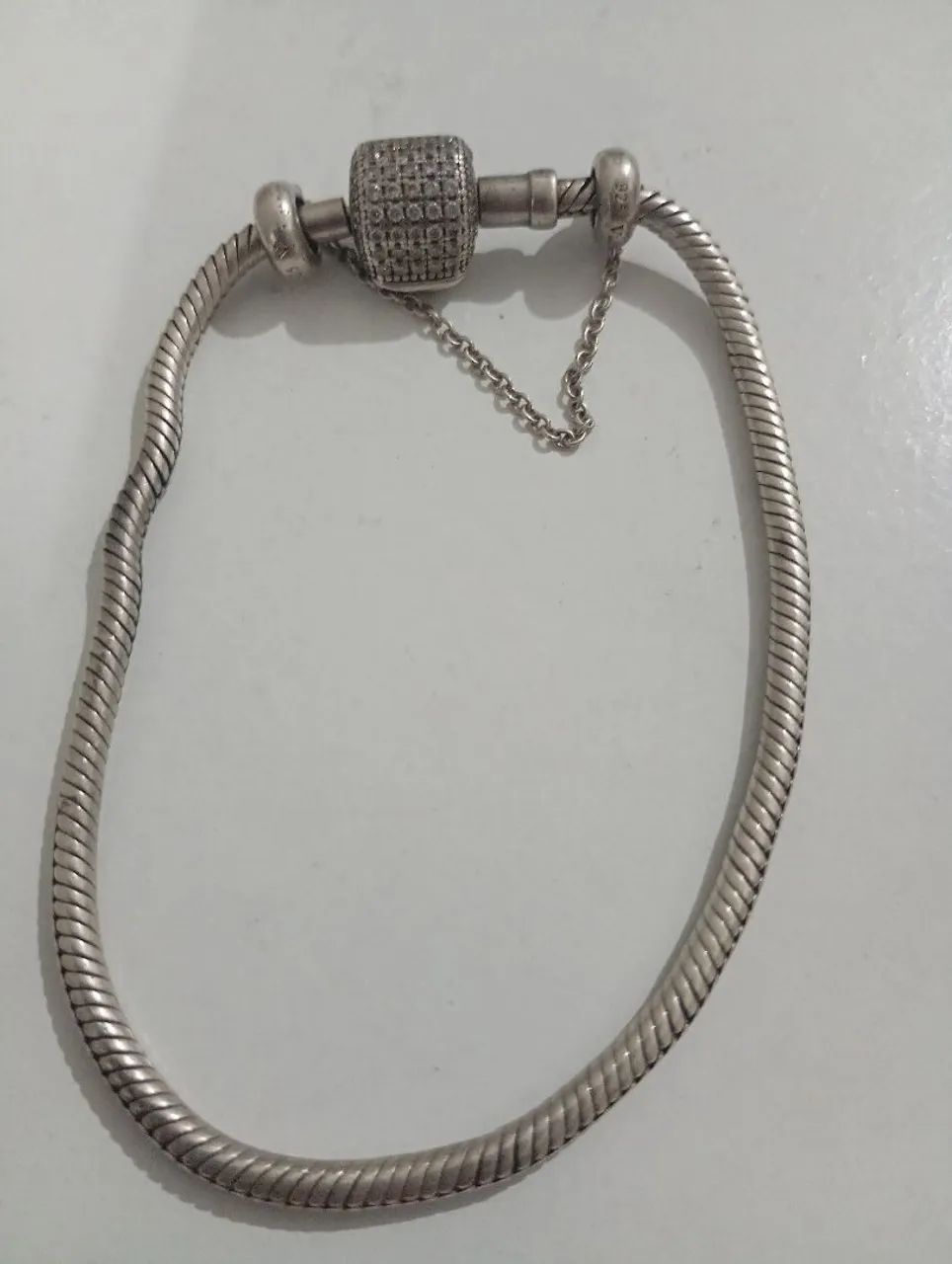 Pulseira Pandora de prata 925V