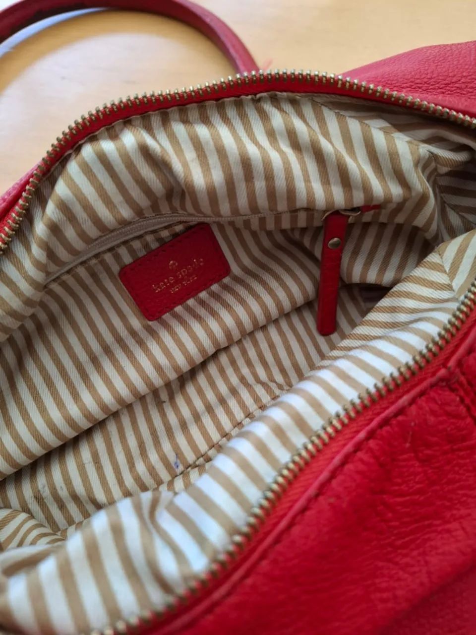 Bolsa Kate Spade New York Vermelha - Foto 5