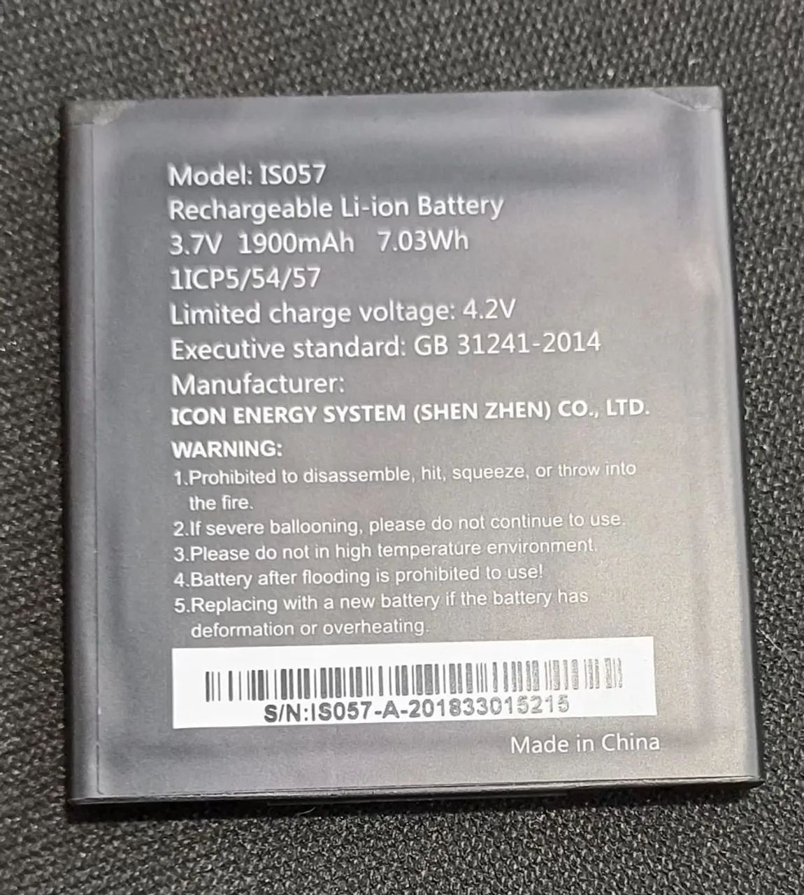 Bateria Li-ion 