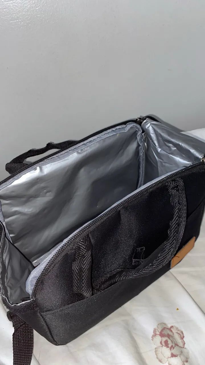 Bolsa térmica preta  - Foto 2