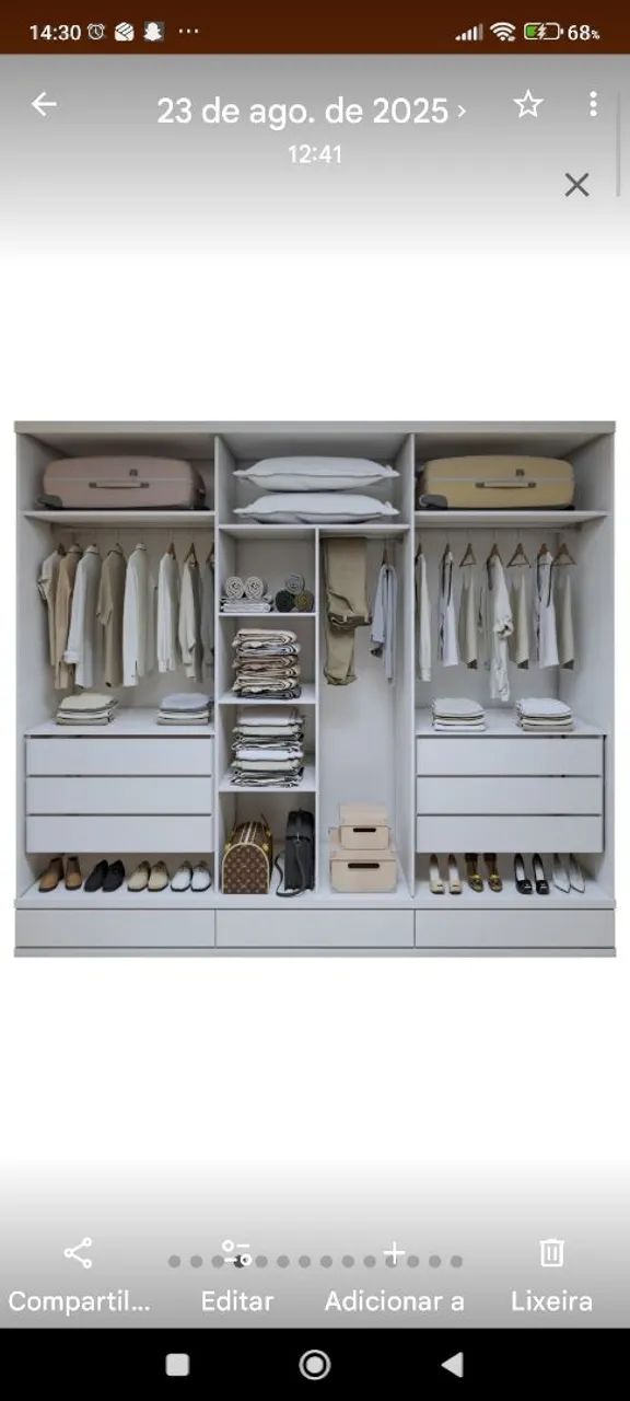 Guarda roupa 2,73larx 2,40al - Foto 4