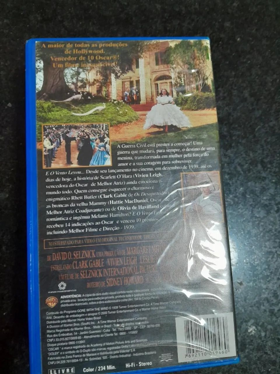 VHS E O Vento Levou Usado em bom estado - Foto 4