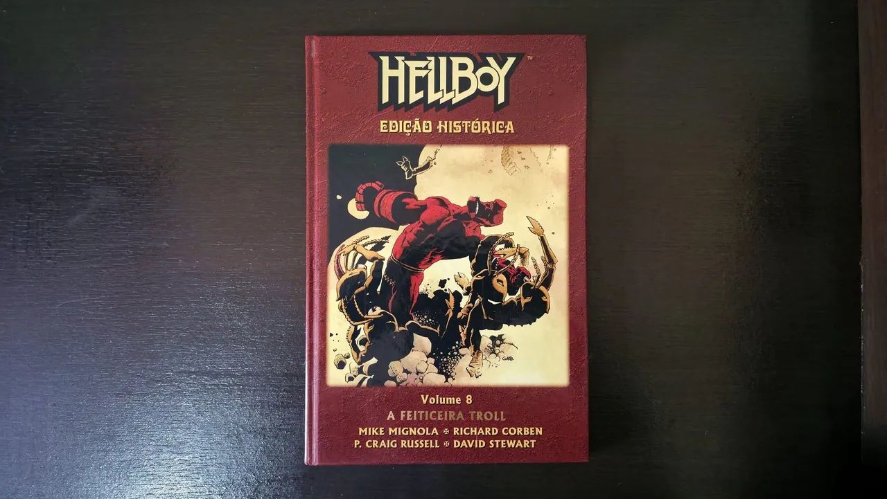 Hellboy - Edição Histórica Vol. 8 - A Feiticeira Troll - HQ Mythos