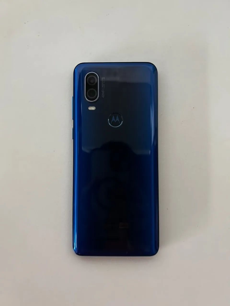 Motorola One Vision Azul - Completo, Conservado e com Acessórios - Foto 3