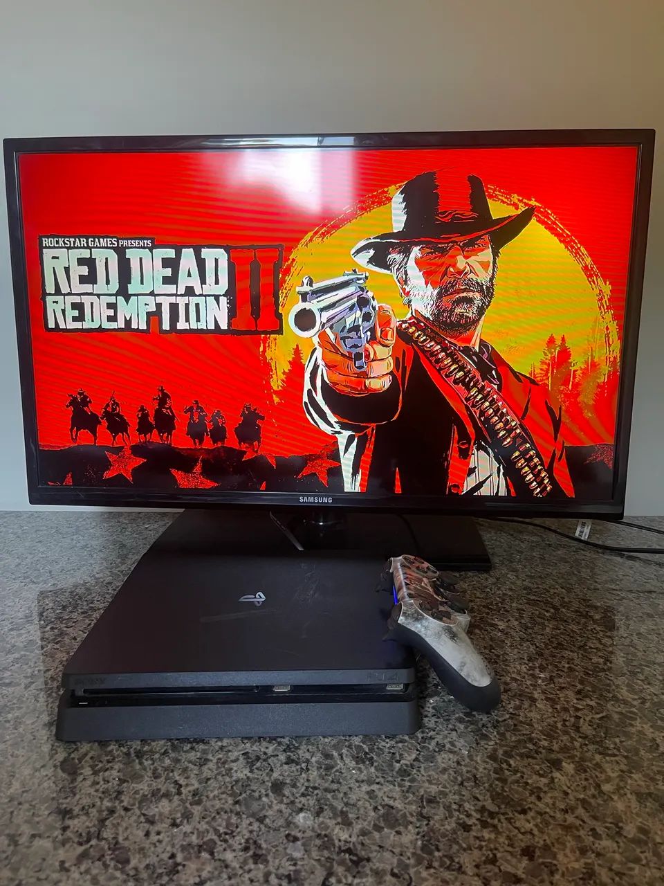 PS4 SLIM 1T COM CONTROLE