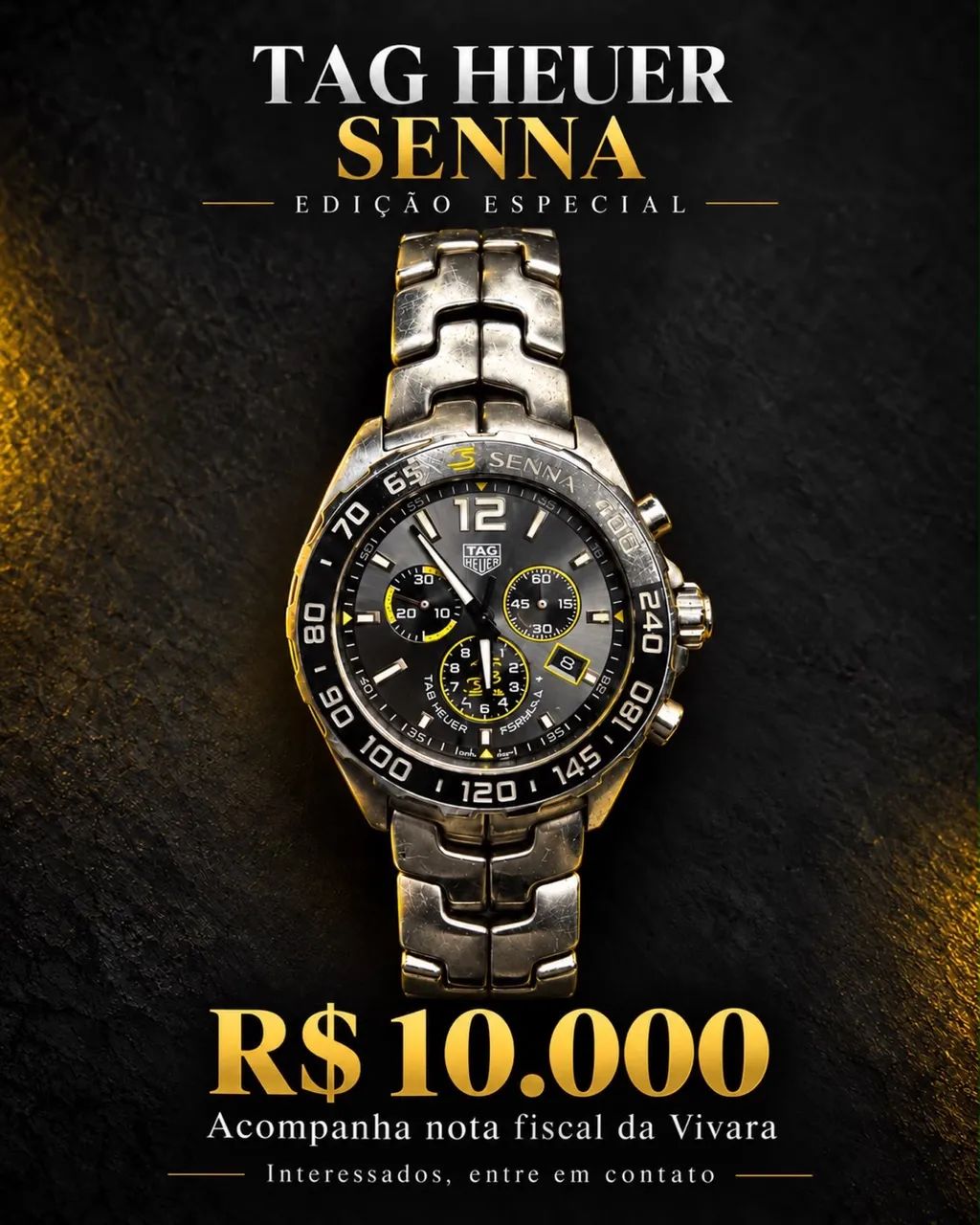 Relógio Senna