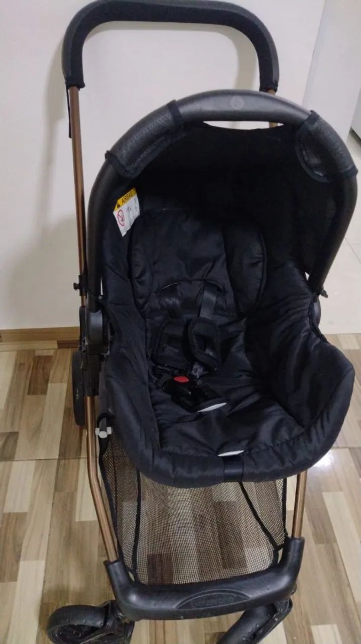 Carrinho de bebê (moisés)+ Bebê conforto - Foto 5