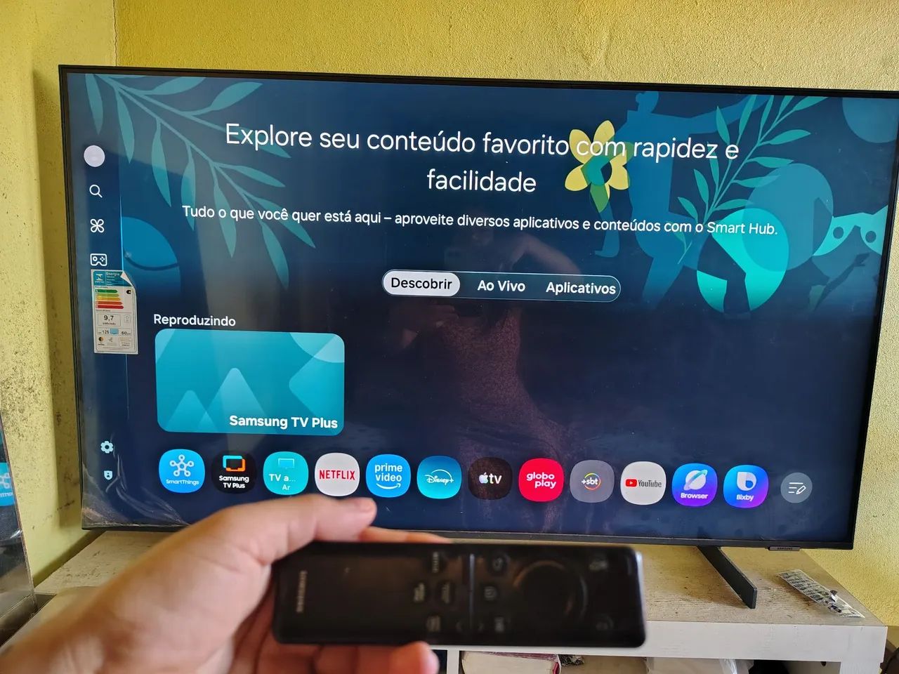Vendo tv Samsung smart 50 polegadas  - Foto 2
