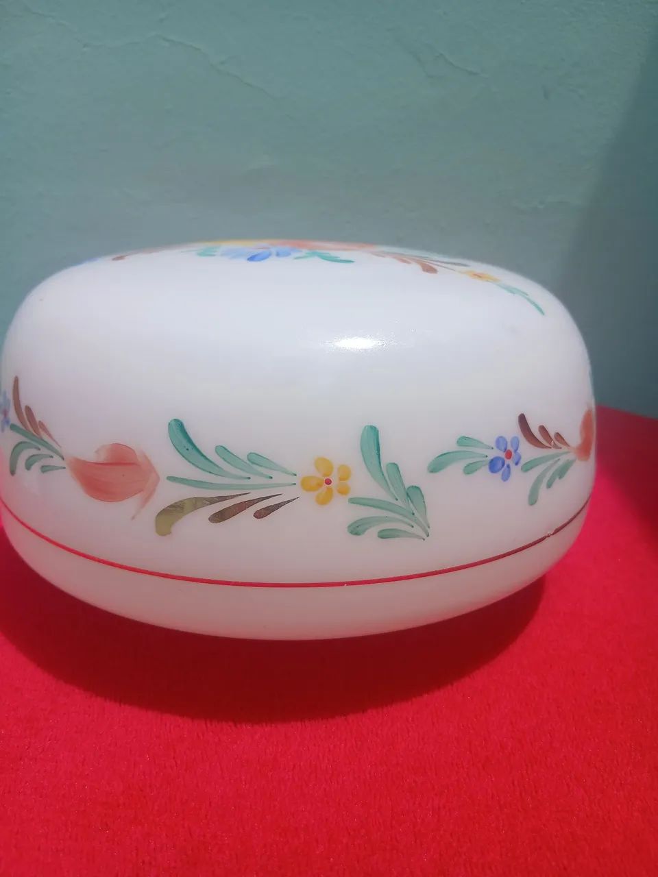 Globo Opalina antigo 