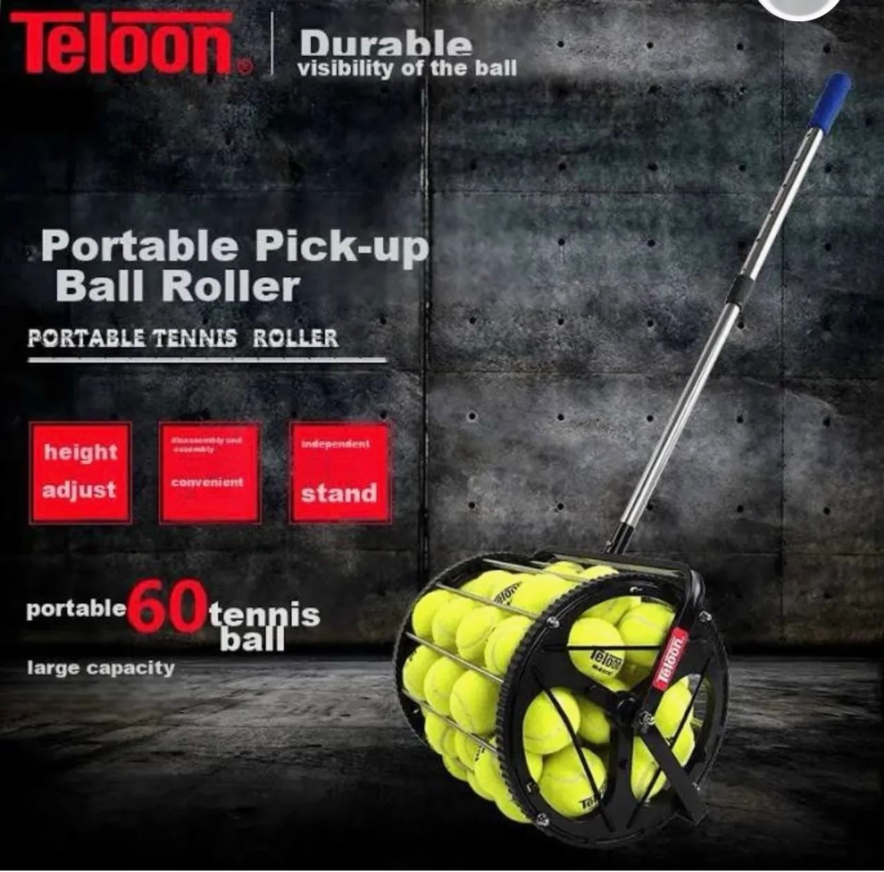 Pegador de bola de tenis Teloon - Foto 3