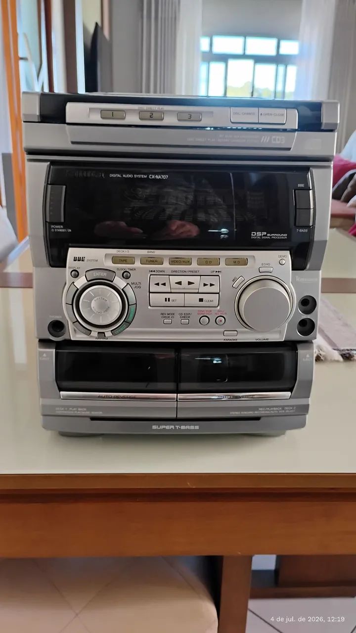 Aparelho de som Aiwa  - Foto 2