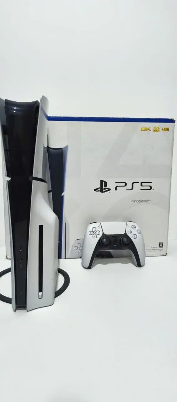 PS5 slim com leitor de cds