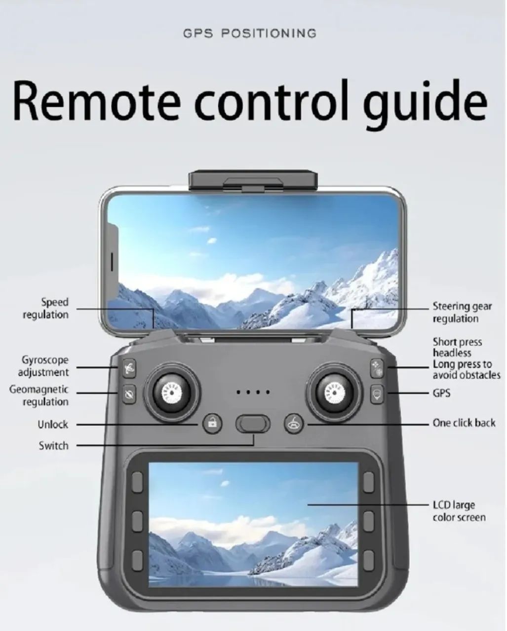 Drone Profissional L600-1 Pró Max - Foto 2