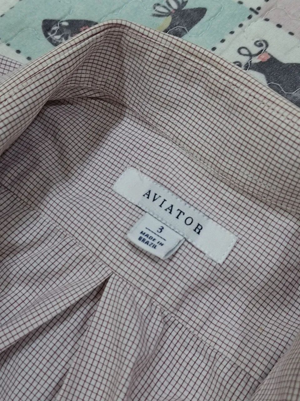 Camisa social masculina aviator - Foto 4