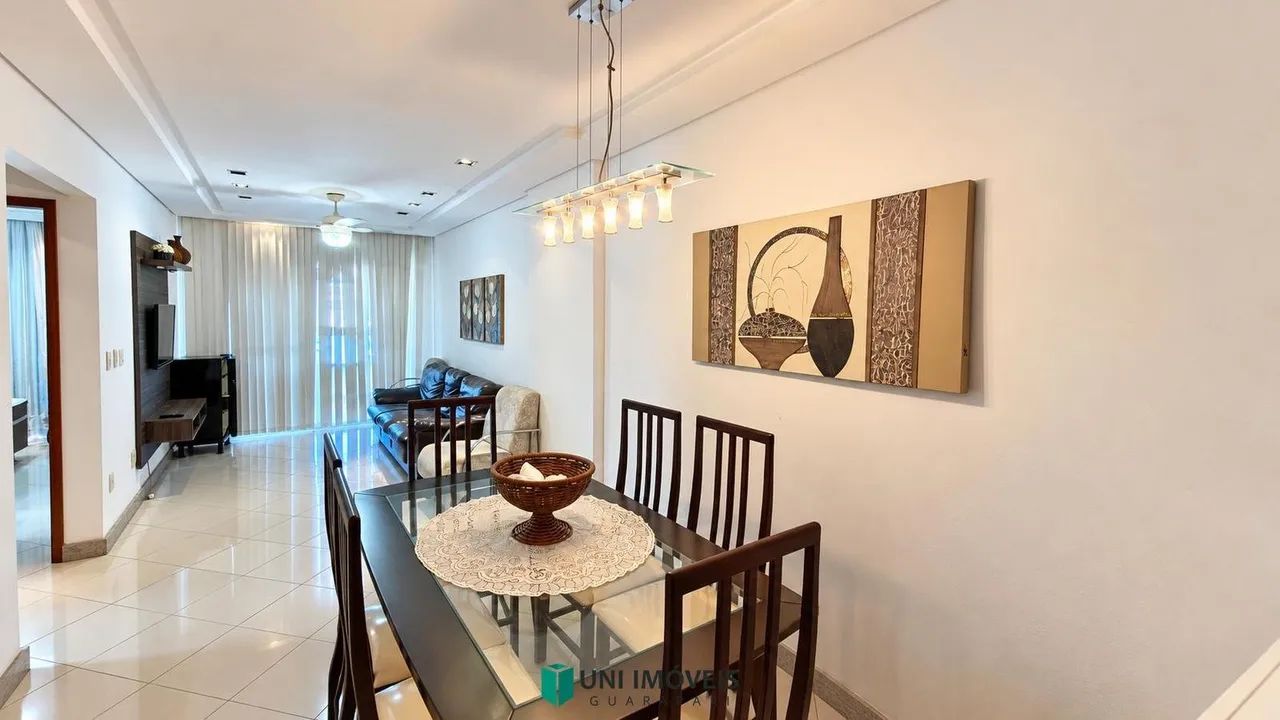 APARTAMENTO DE 3 QUARTOS, 2 SUÍTES, MOBILIADO E 2 VAGAS NO CENTRO DE GUARAPARI! - Foto 5