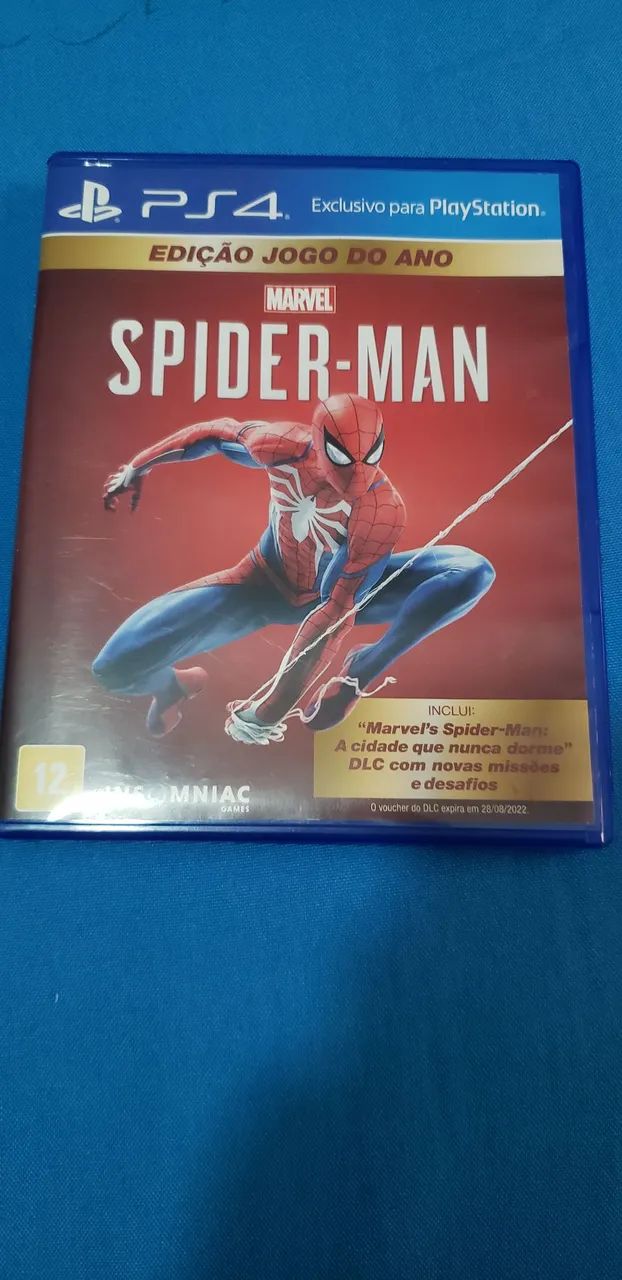 JOGO PS4 HOMEM ARANHA
