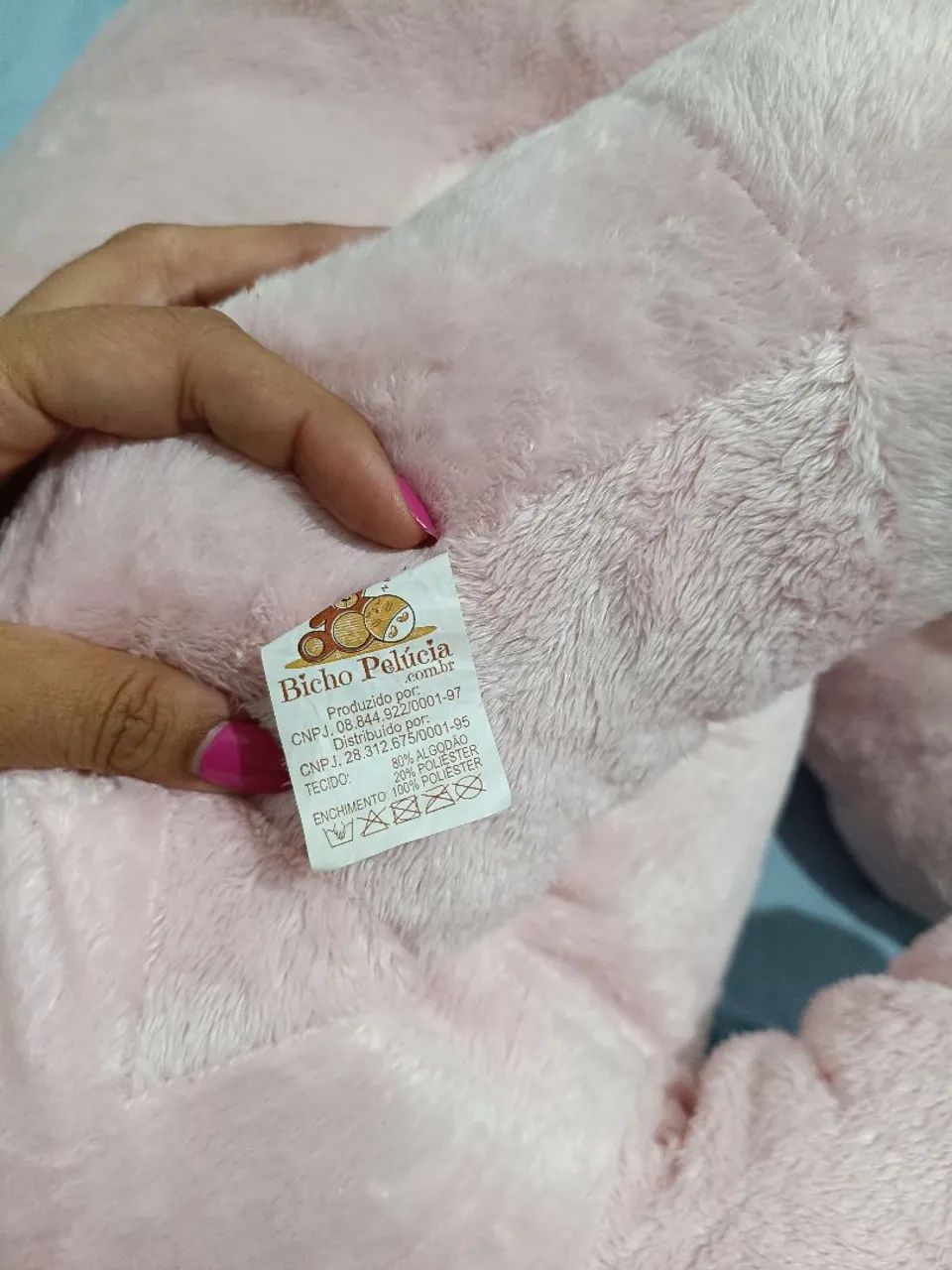 Almofada de elefante rosa - Foto 3
