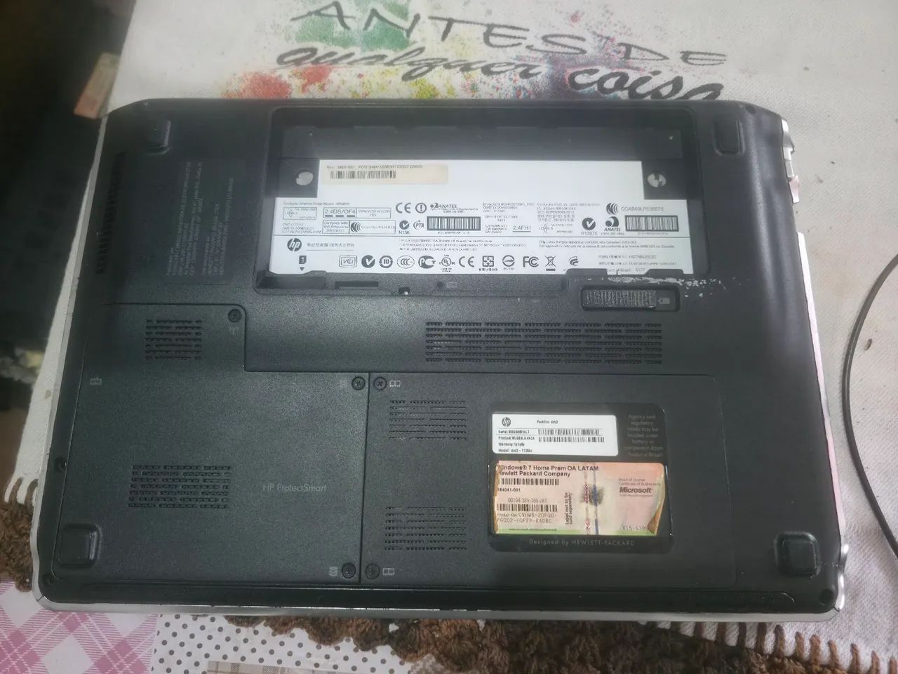 Carcaça notebook hp pavilion dm3 1135br