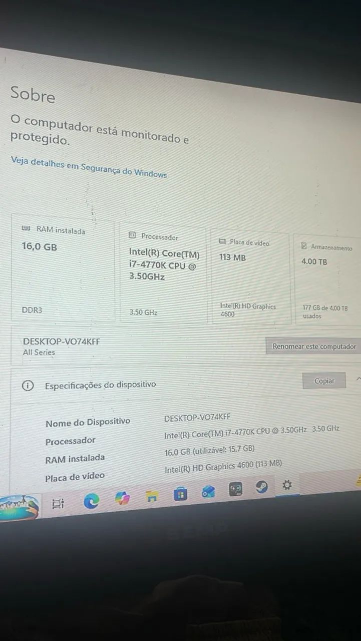 Vendo pc