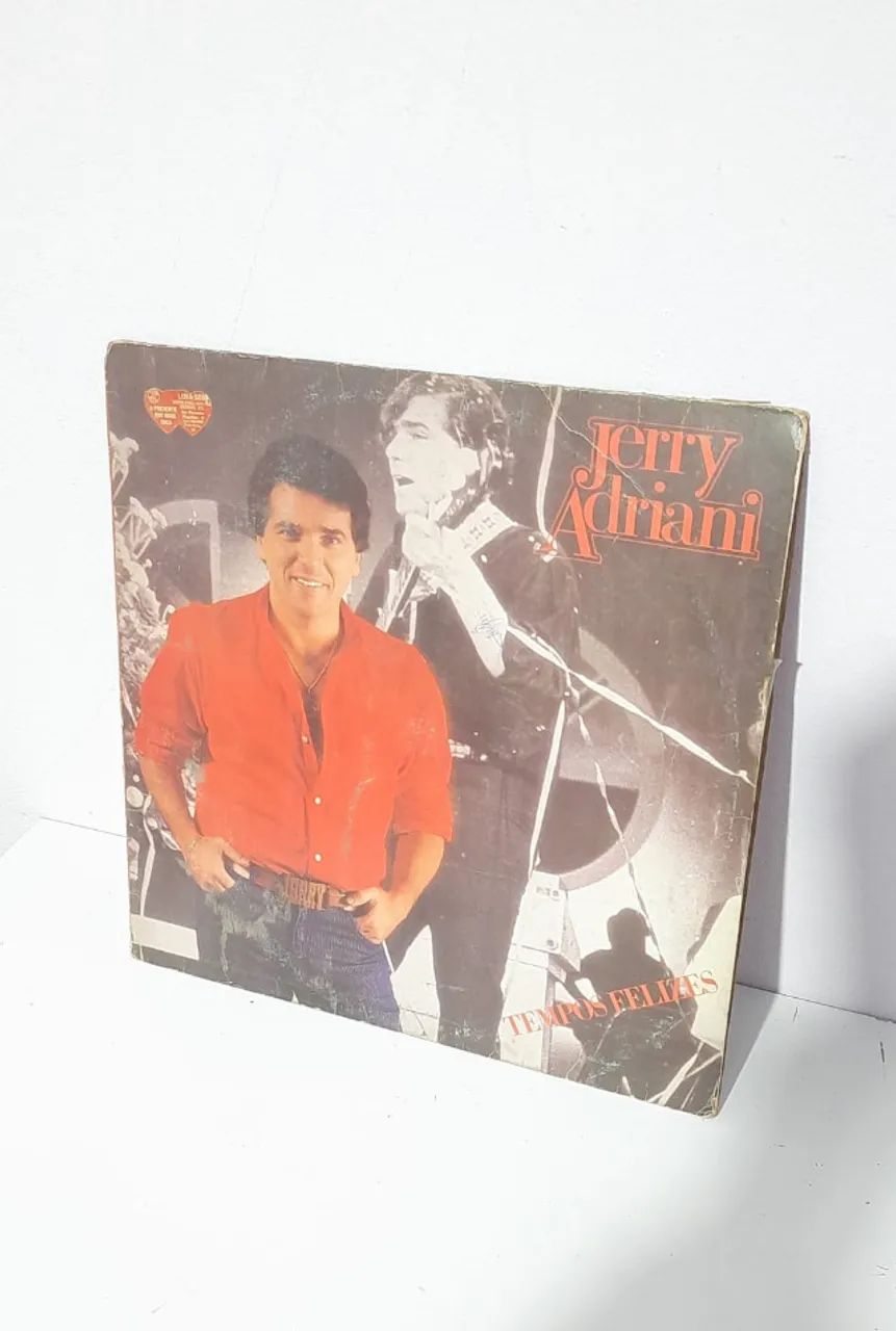 LP Vinil Jerry Adriani Tempos Felizes Original Polydor