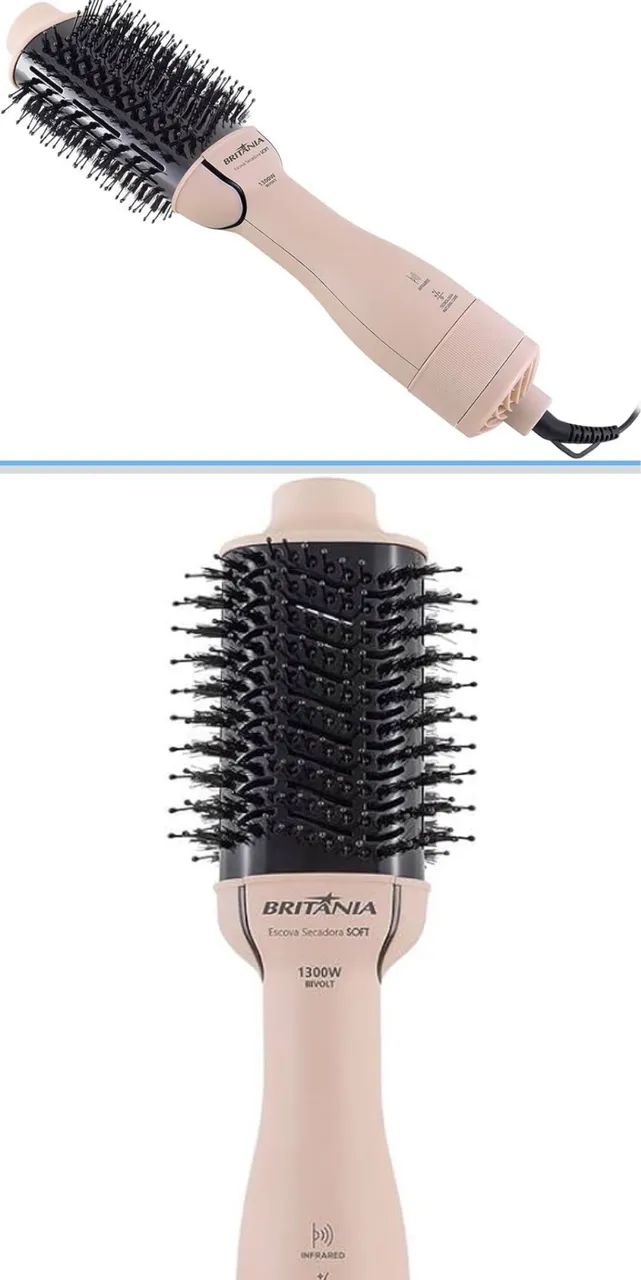 Escova Secadora Britânia Soft 4 em 1 1300W  - Foto 2