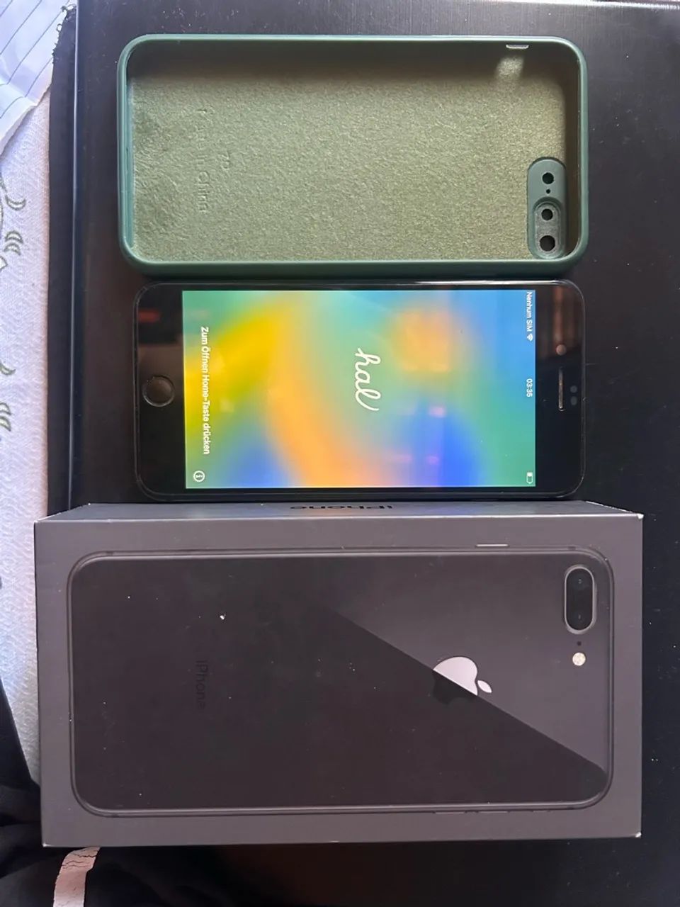 IPHONE 8 PLUS 128GB, Touch ID funcionando, bateria 100% - Foto 3