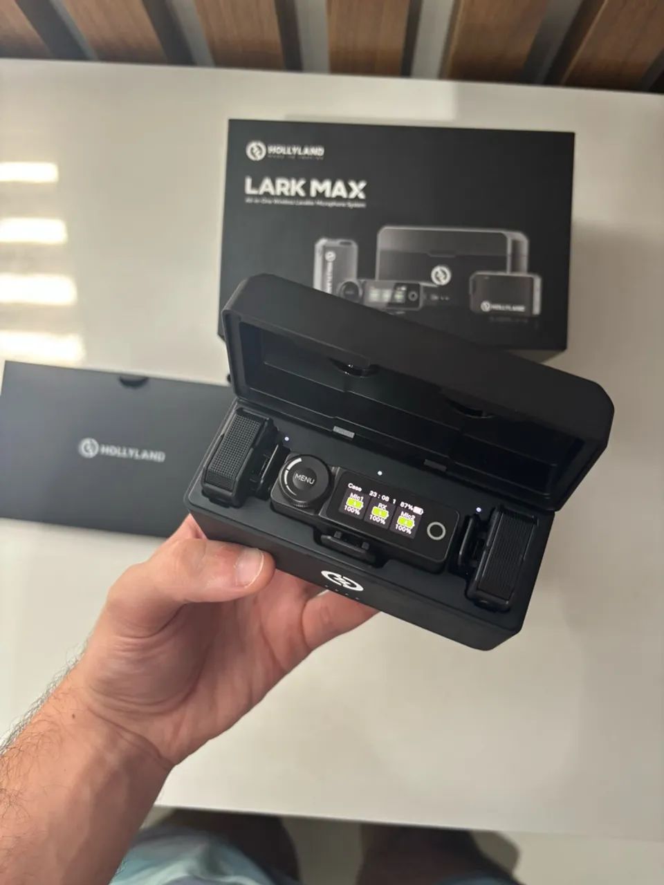 Microfone Hollyland Lark Max 