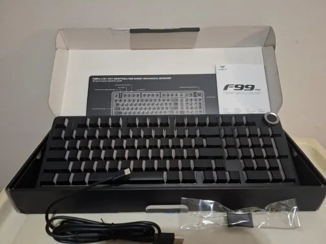 Teclado Mecânico AULA F99 PRO (Tri-Mode) - Foto 3
