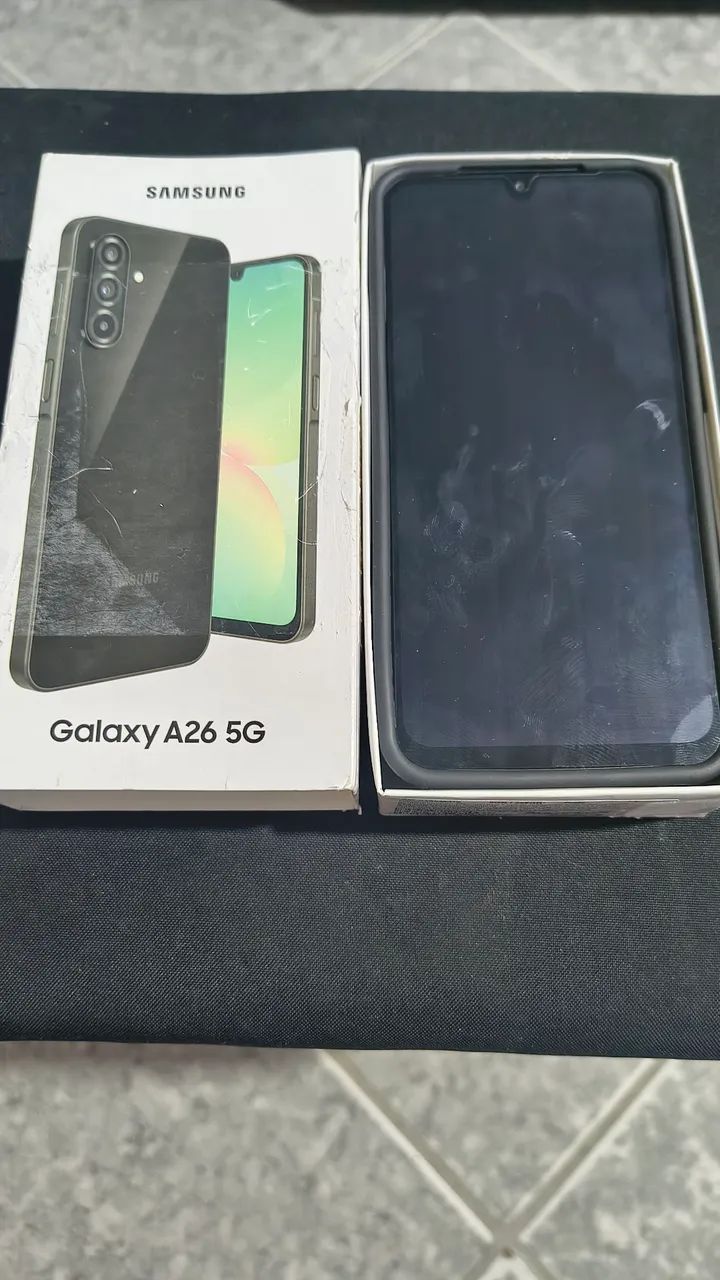 Samsung Galaxy A26 5G 256GB - NOVO - Completo na Caixa