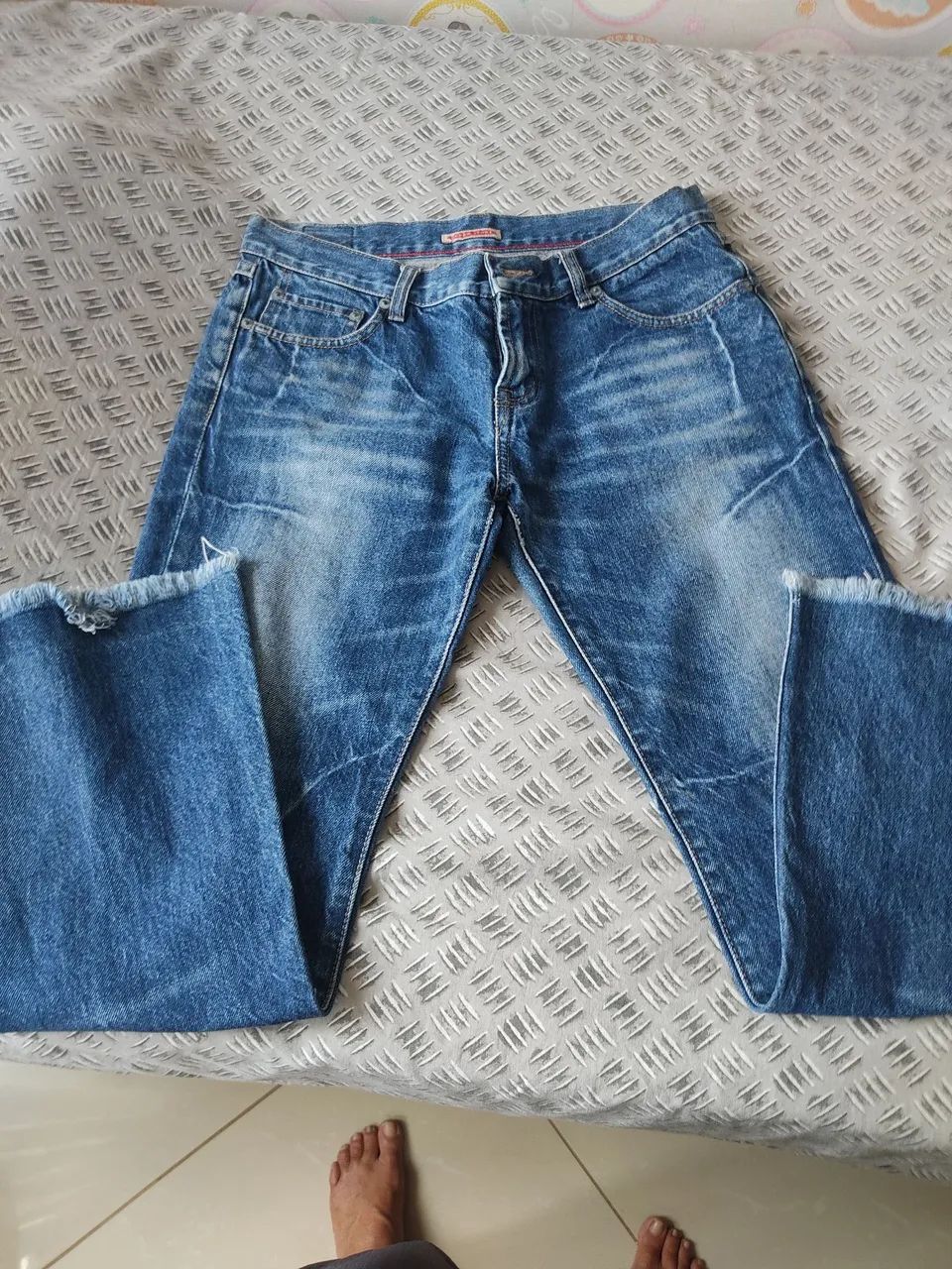 JEANS FEMININO IMPORTADO USADA