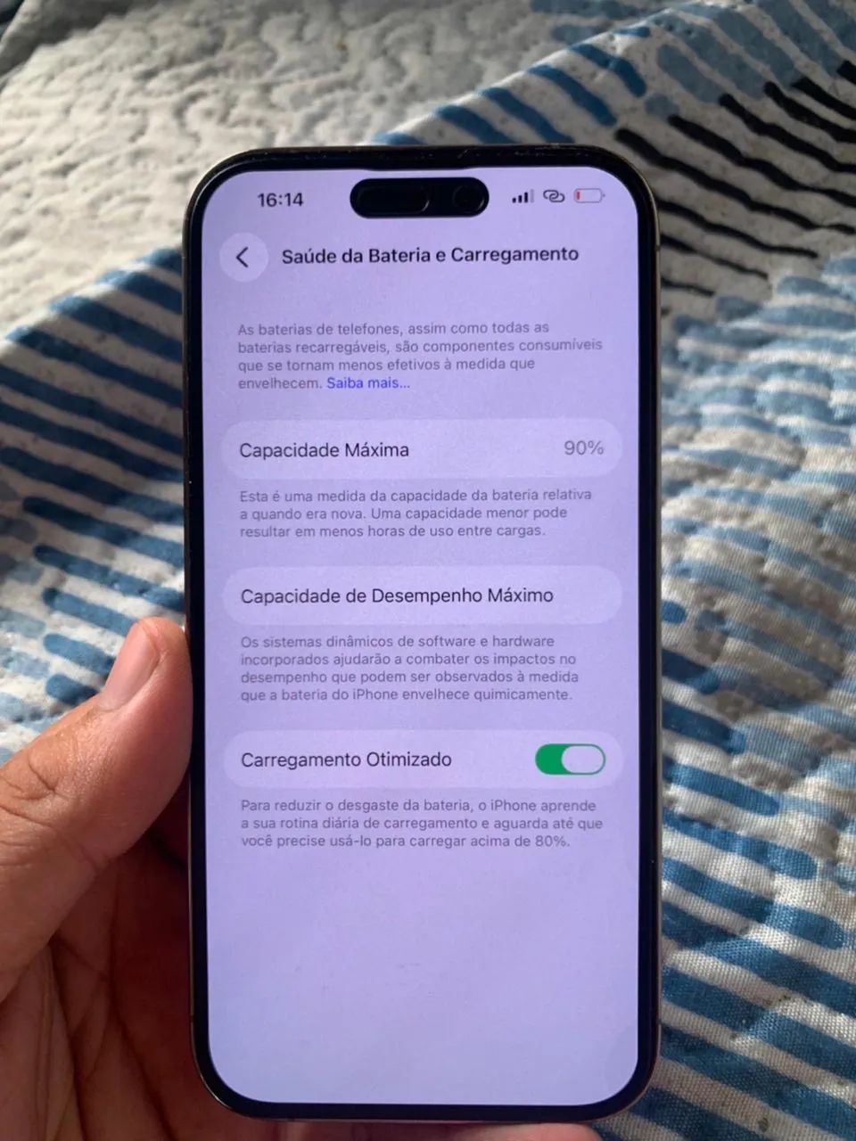 iPhone 14 Pro dourado  - Foto 3