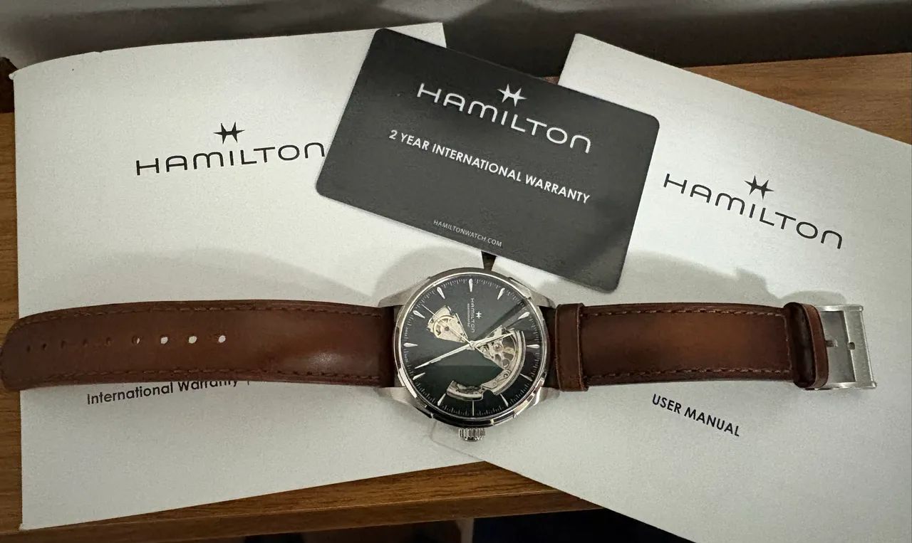 Relógio Hamilton Open Heart Jazzmaster - Foto 2