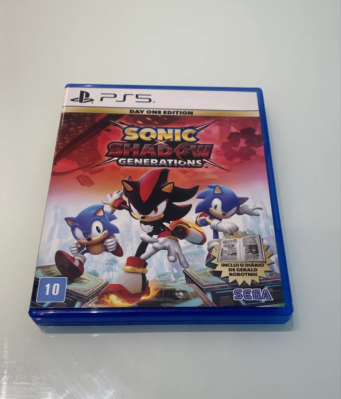 Jogo PS5 novo Sonic Shadow generations