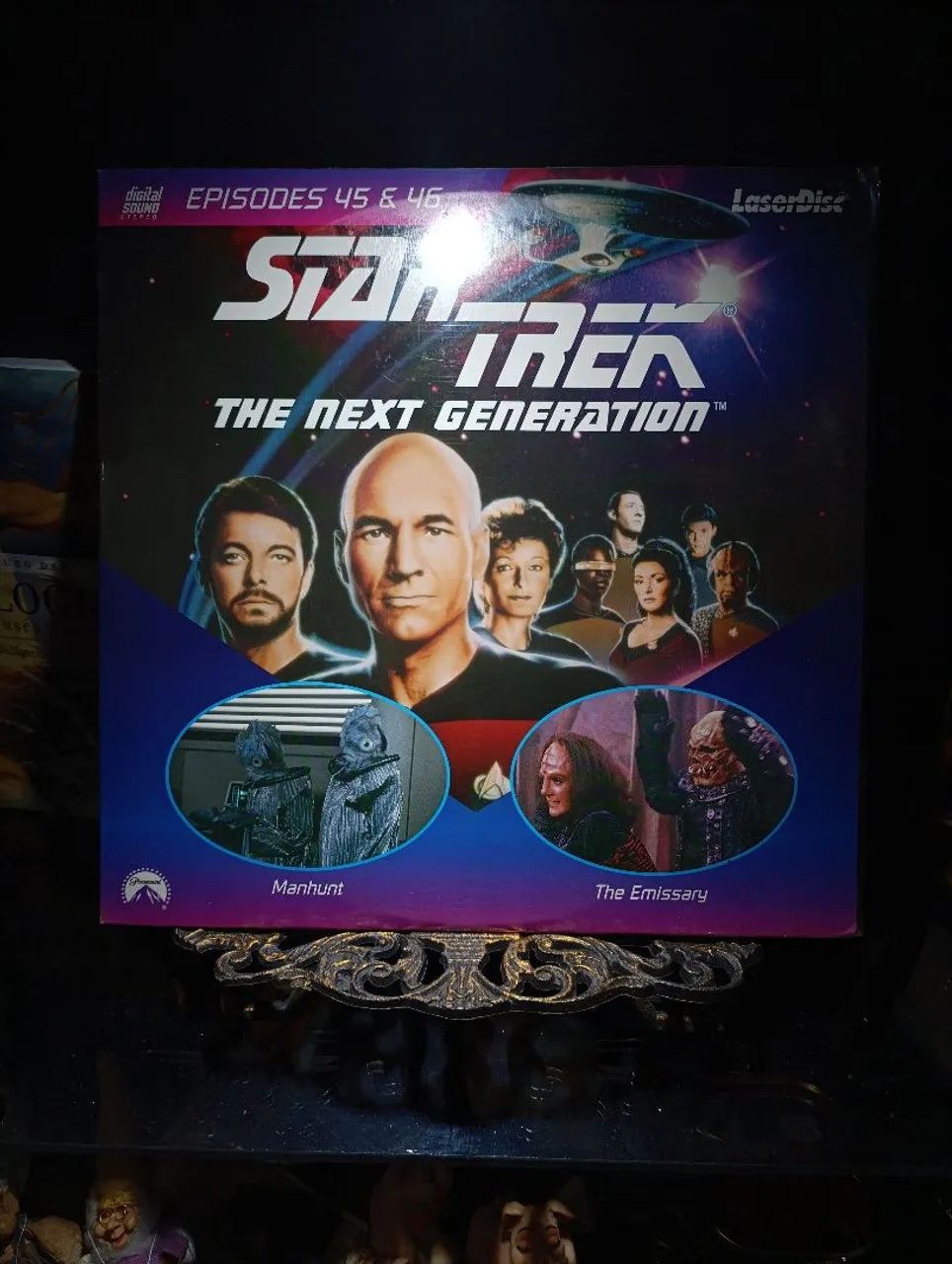 Laserdisk Star Trek The Next Generation - 73 e 74