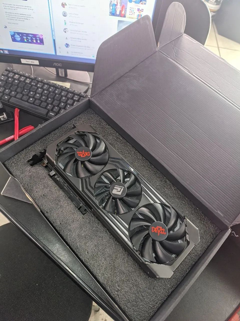 Pc Gamer High end Ryzen 7 5700x + rx6700xt 12gb + Monitor 240hz +