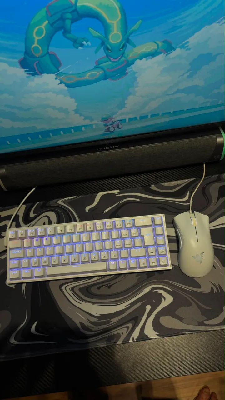 Teclado+mouse+mousepad